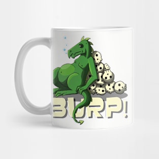 Fat Dragon Grey Mug